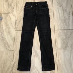 Black Straight Leg Jeans